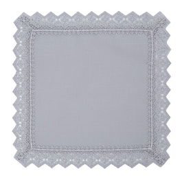 Servet de masa Elegant, Ambition, 30x30 cm, poliester, gri
