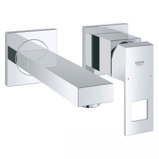 Baterie lavoar cu doua orificii Grohe Eurocube marimea S