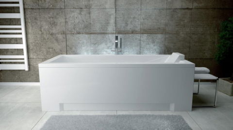 Cada rectangulara din acril, Besco Modern,140x70 cm