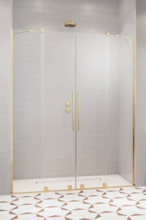 Usa de nisa culisanta Radaway Furo Gold DWD 140xH200 cm