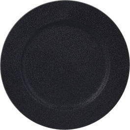 Platou Glitter, Ø33 cm, polipropilena, negru