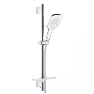 Set de dus Grohe Rainshower 130 SmartActive Cube cu 3 pulverizari