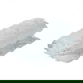 Pilota Alcam de vara din microfibra alba 180x200 cm, 150g/mp