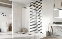 Cabina dus Radaway Walk-In Modo X Black I Frame 140xH200 cm
