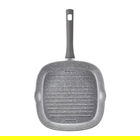 Tigaie grill Silverstone, Ambition, 26x26 cm, aluminiu, invelis Qualum Basic Stone