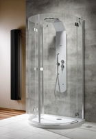 Cabina dus semirotunda Radaway Almatea P 100x90xH195 cm