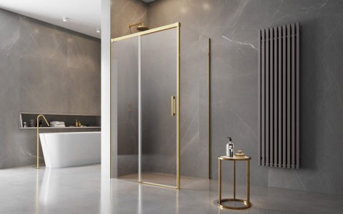 Cabina dus Radaway Idea Gold KDJ 140x90xH200 cm, usa stanga