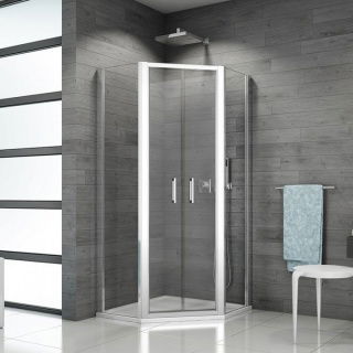 Cabina dus pentagonala SanSwiss Top-Line 100x100x190 cm