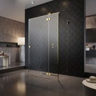 Cabina dus Radaway Essenza Pro Gold KDJ+S 90x70xH200 cm, dreapta