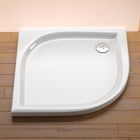 Cadita dus semirotunda Ravak Galaxy Elipso Pro 90x90xH3 cm, marmura sintetica