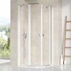 Cabina dus semirotunda Ravak Chrome 90x90xH195 cm, profil alb
