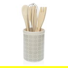 Suport pentru ustensile de bucatarie Pattern, Versa, Ø10x15 cm, ceramica