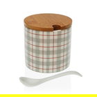 Zaharnita cu lingurita Camy, Versa, 8x8x8 cm, ceramica