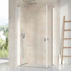 Cabina de dus Ravak Chrome 80x100xH195 cm, profil alb