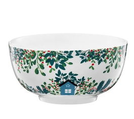 Bol salata Greenery, Ambition, 14 cm, portelan, verde