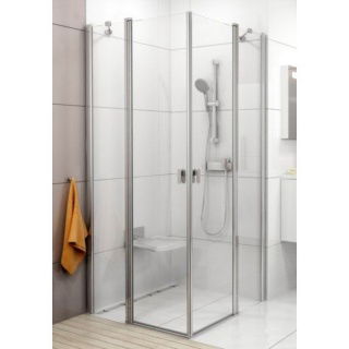 Cabina dus Ravak Chrome CRV2+CRV2, 90x110xH195 cm, profil crom