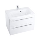 Baza lavoar Ravak SD Chrome II, 80x49xH50 cm, alb