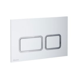 Clapeta actionare WC Ravak Chrome Twin
