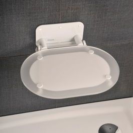 Scaun Ravak Chrome pentru cabina dus, alb