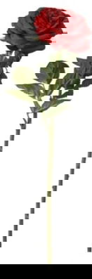 Floare artificiala Rose, 12x12x63 cm, poliester, rosu