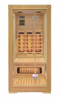 Sauna uscata 1 persoana Sanotechnik FUTURE 1 cu 5 rezistente 90x90xH190