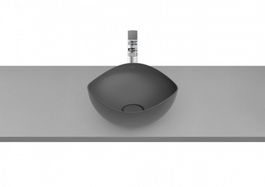 Lavoar Roca Ohtake 37.5x37.5xH17.5 cm, culoare onyx