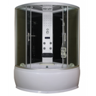 Cabina dus Sanotechnik Cuba 2 cu hidromasaj si generator de aburi 130x130xH215 cm