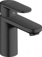 Baterie lavoar Hansgrohe Vernis Blend 100 cu ventil pop-up, negru mat