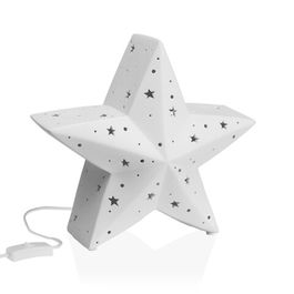 Lampa de masa Star, Versa, 1 x E14, 27.2x25.3 cm, portelan