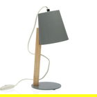 Lampa de masa Gloria, Versa, 1 x E14, 25W, 16.5x13x34 cm, lemn