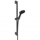 Set dus Pulsify Select 105 Relaxation cu bara 65 cm, porter si furtun negru mat