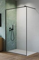 Cabina dus Walk-In Radaway Nes Black II Frame, 110xH200 cm