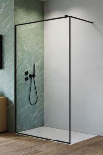 Cabina dus Walk-In Radaway Nes Black II Frame, 110xH200 cm