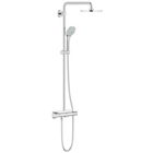 Sistem dus Grohe Euphoria XXL 210 cu termostat si brat dus 45 cm