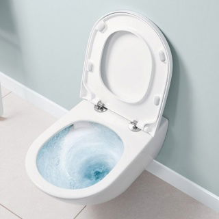 Set vas wc suspendat Villeroy & Boch Subway 3.0 Rimless 56x37 cm cu capac soft close