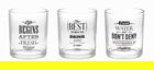 Set 3 pahare, Tognana, Let`s party, 300 ml, sticla, transparent