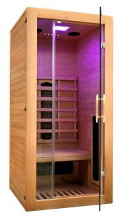 Sauna uscata cu infrarosu Sanotechnik Malmo1, 90x90xH190 cm