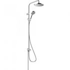 Set dus fix si mobil Hansgrohe Vernis Blend 1 jet, crom