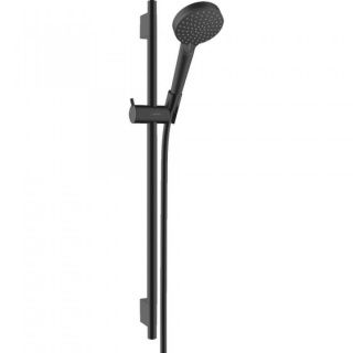 Set dus Hansgrohe Vernis Blend cu bara 65 cm, furtun si para, negru mat