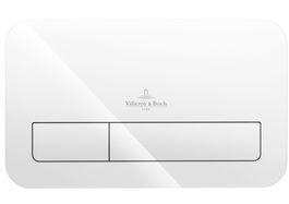 Clapeta rezervor Villeroy&Boch ViConnect sticla, culoare alb