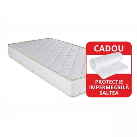 Saltea copii Green Future Premier, husa de calitate, 70x140 cm