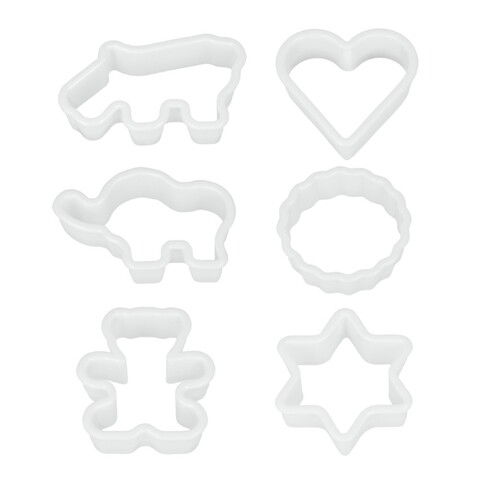 Set 5 forme pentru fursecuri, Metaltex, plastic
