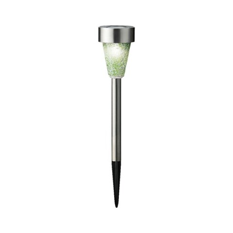 Lampa de gradina Stake, Lumineo, 7.3x28 cm, otel inoxidabil, verde