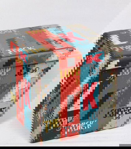 Taburet pliabil Like, Heinner Home, 38x38x37.5 cm, PVC, multicolor