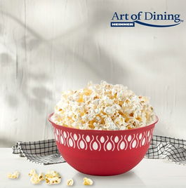 Bol Art of Dining, 24x11.5 cm, 3L, plastic, rosu