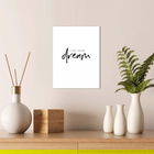 Tablou decorativ, Alpha Wall, Live your Dream, 30x40 cm