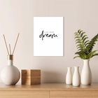 Tablou decorativ, Alpha Wall, Live your Dream, 30x40 cm