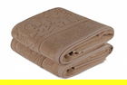 Set 2 prosoape de maini 50x90 cm, 100% bumbac, Hobby, Sultan, bej
