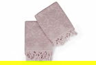 Set 2 prosoape de maini 50x90 cm, 100% bumbac, Saheser, Bağlamalı Kilim Powder
