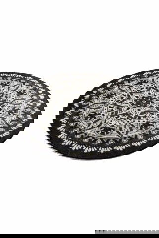 Covoras de baie, Chilai, Mandal DJT - Black